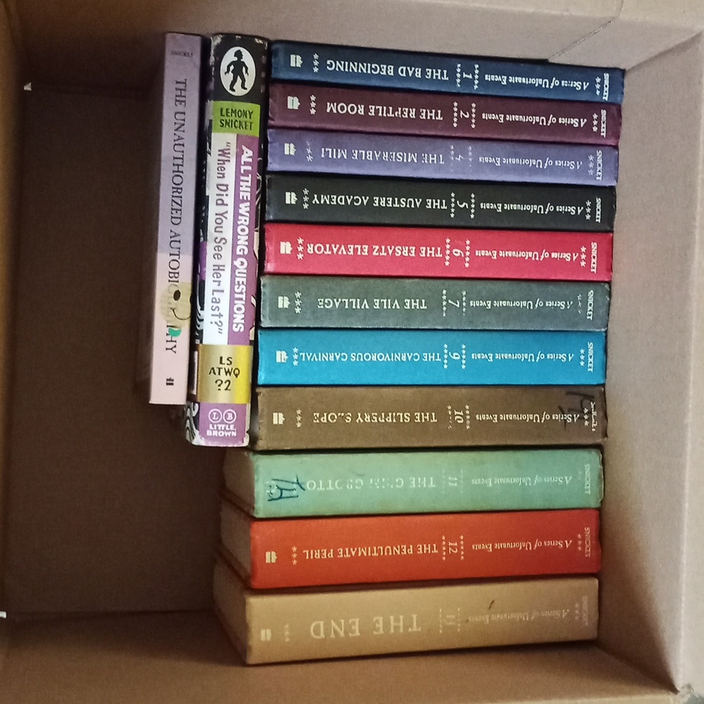 Incomplete Lemony Snicket Collection